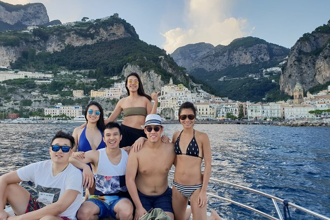 Amalfi Coast Boat Rental - What the boat includes, and what it does not