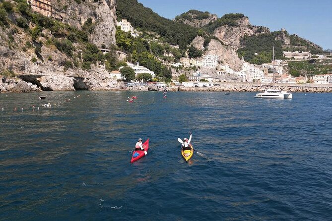 Amalfi Coast : Kayak-Snorkeling tour Pandora Cave & Hidden beach - Setting out from Maiori