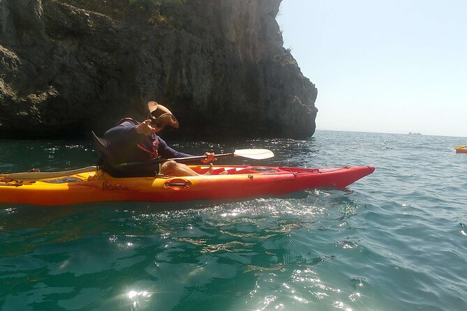 Amalfi Coast : Kayak-Snorkeling tour Pandora Cave & Hidden beach - Finding Pandora Cave and the sea caves