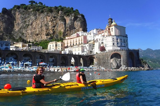 Amalfi Coast Kayak Tour: Explore Caves, Arches & Hidden Beaches - The beach break, swimming and photos