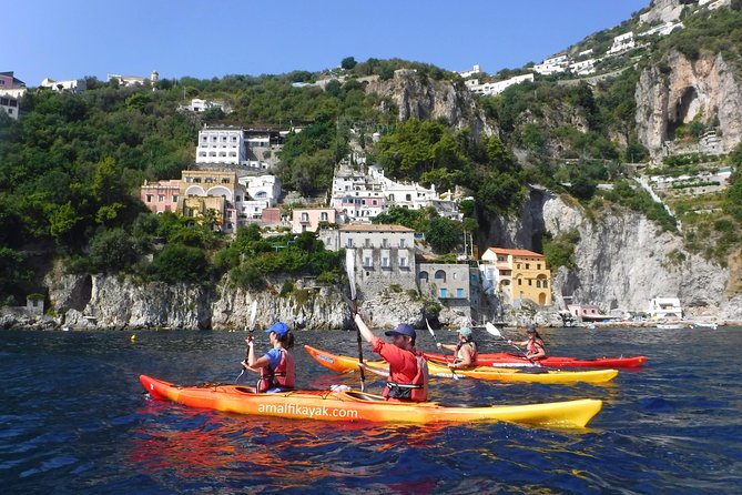 Amalfi Coast Kayak Tour: Explore Caves, Arches & Hidden Beaches - The Arc of Lovers and Amalfi’s coastal sights