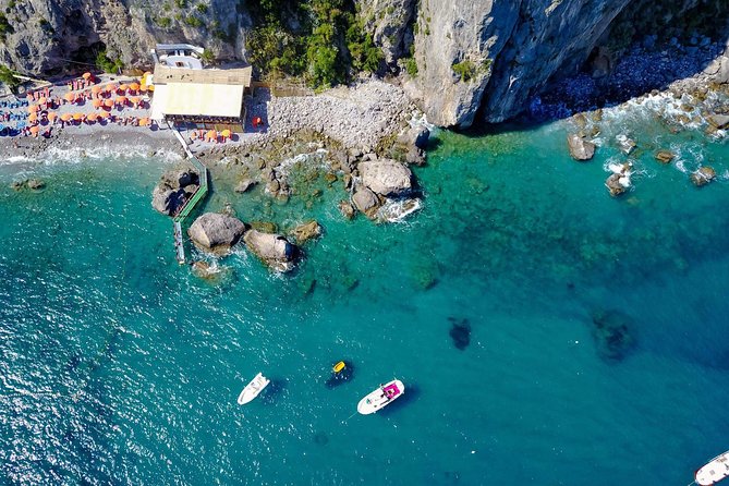 Amalfi Coast Private Boat Tour from Positano, Praiano or Amalfi - Furore’s fjord and the pleasure of a swim stop