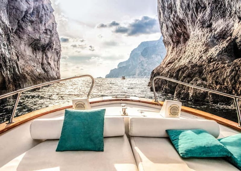 Amalfi Coast Shared Sunset Cruise: Swim, Drinks & Views - Conca dei Marini and Fiordo di Furore