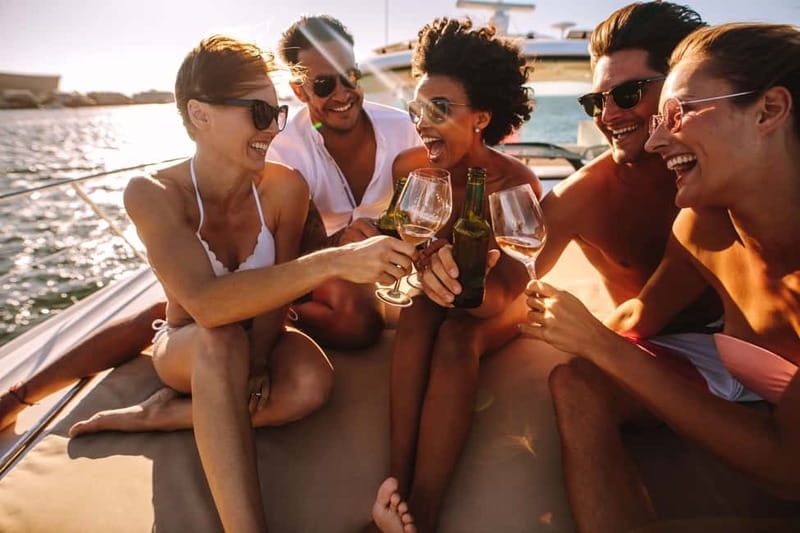 Amalfi: Sunset Boat Tour with Fruit and Drinks - Leaving Amalfi on a traditional gozzo