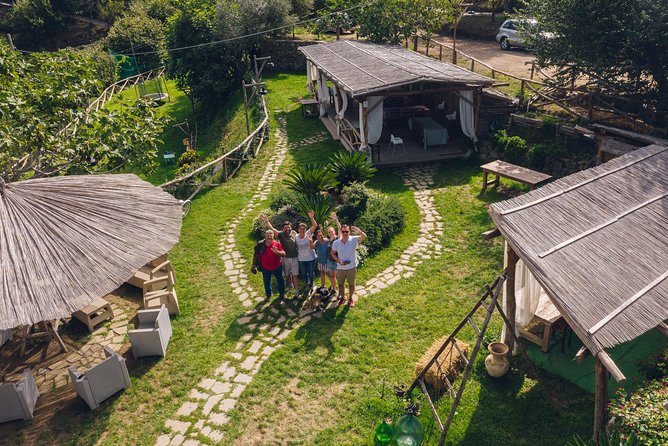 Authentic Farm Tour with Pizza, Cheese, Wine & Limoncello Tasting - Making pizza with the family