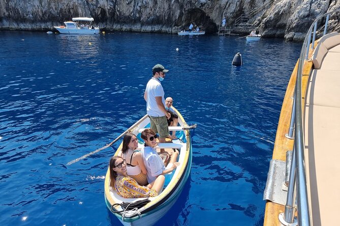 Capri Blue Grotto Small-Group Boat Day Tour From Sorrento - Three hours to make your own Capri visit