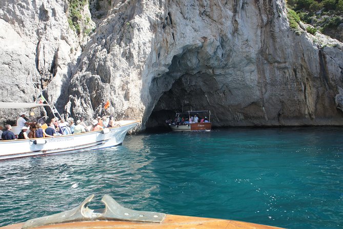 Capri & Blue Grotto Small Group Full-Day Boat Tour from Positano - Time ashore: see Capri on your own terms