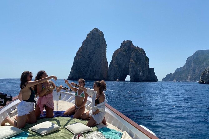 Capri Boat Tour: Grottoes, Swim & Sip Limoncello in a Small Group - Capri makes more sense from the water