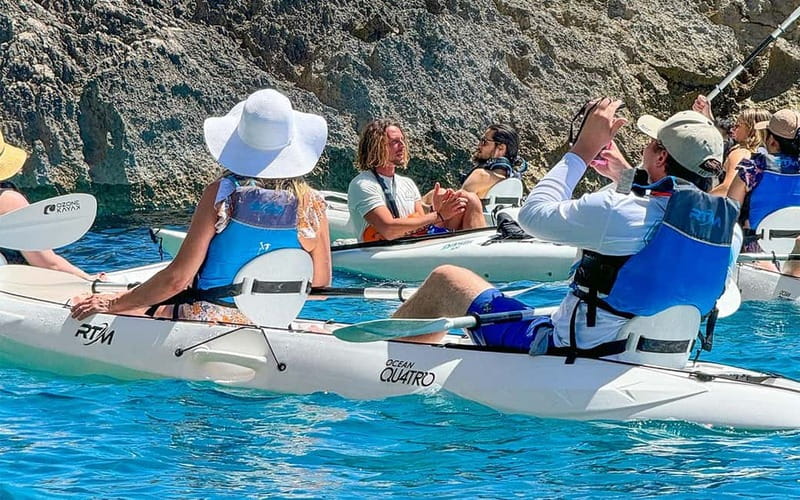Capri: Caves and Beaches Kayaking Tour with GoPro Photos - What $47.45 buys you