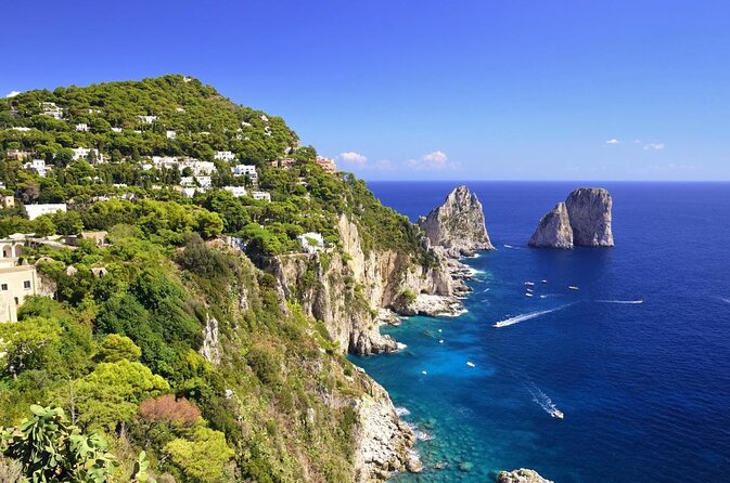 Capri Deluxe/First to Blue Grotto/from Sorrento Positano & Amalfi - Capri begins with the sea