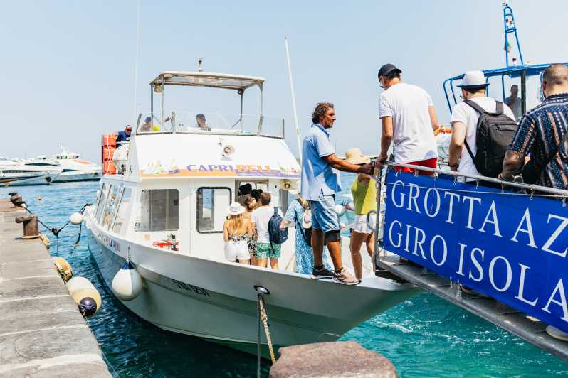 Capri: Island Boat Tour and Optional Blue Grotto Visit - Who should book this boat tour