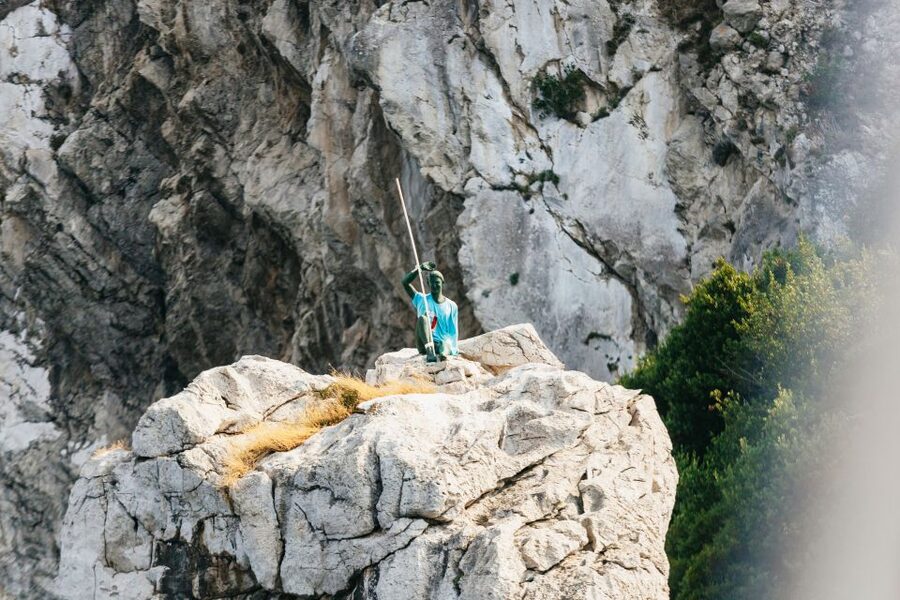 Capri: Island Boat Trip with Grottos - Marina Grande and the first stretch of water