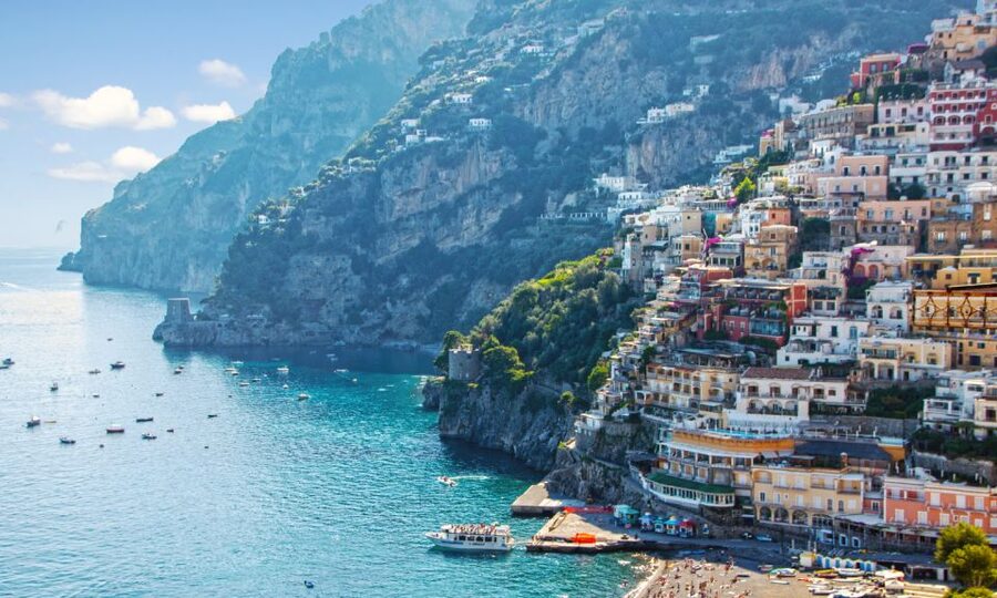 Castellammare or Sorrento: Positano and Amalfi Mini Cruise - The coast looks different from the boat