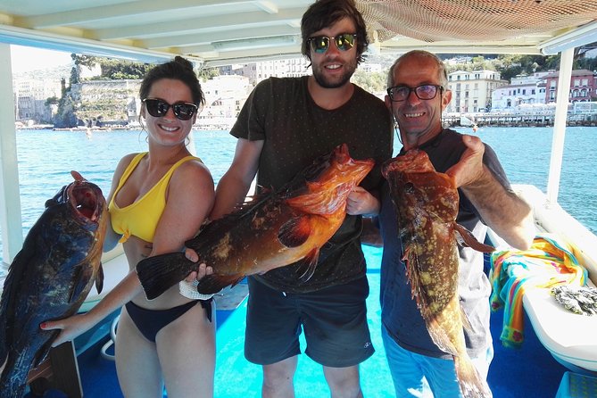 Fishing and Tourism in Capri - Fishing, swimming, and the ride around Capri