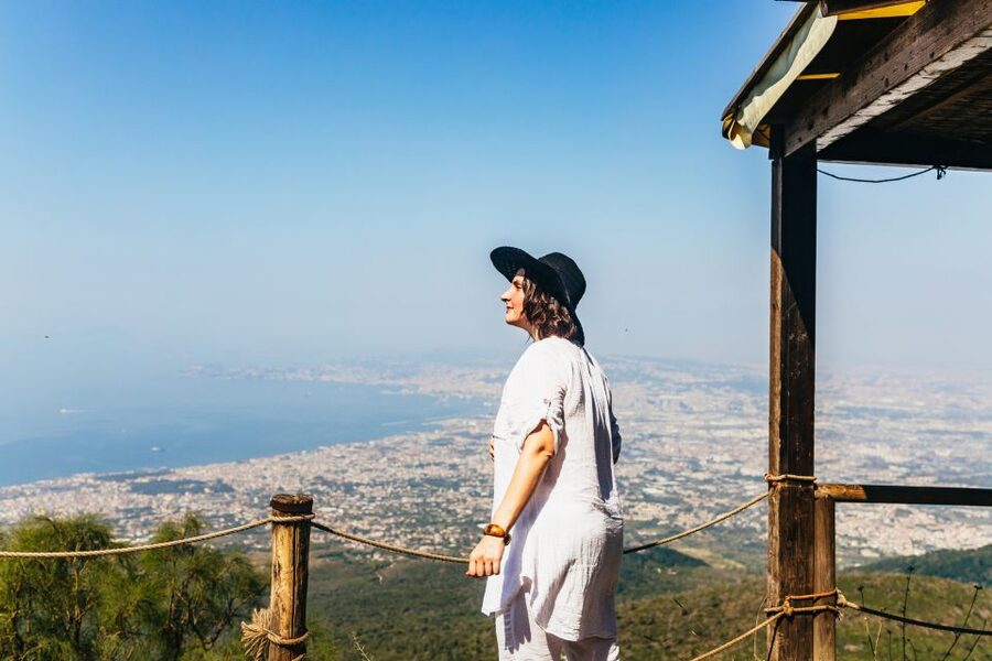 From Naples: All-Inclusive Mount Vesuvius Half-Day Tour - The climb from the parking area