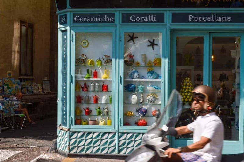 From Naples/Salerno: Pompeii, Sorrento, and Positano Tour - At a glance: three stops, one busy day