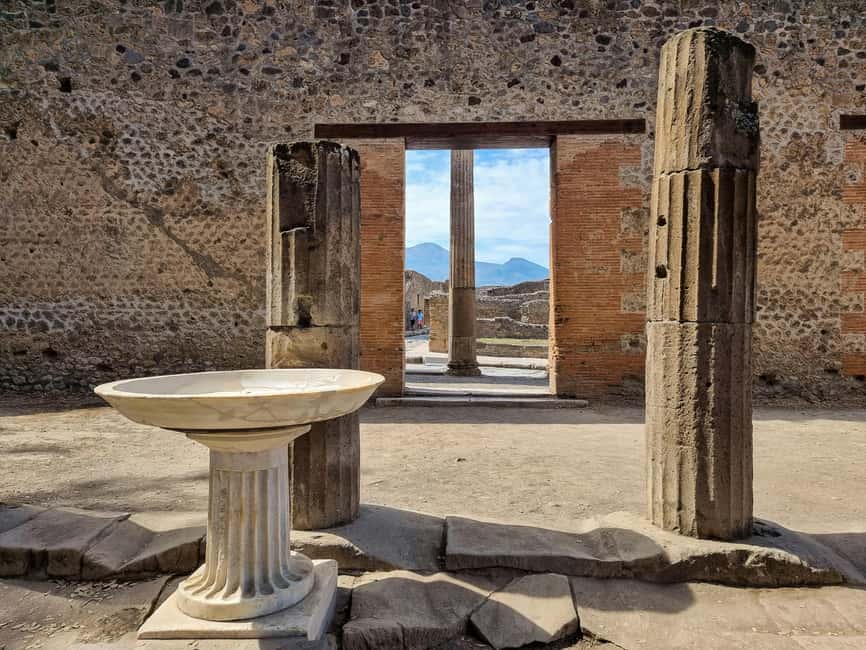 From Naples/Salerno: Pompeii, Sorrento, and Positano Tour - What the vehicle and guides add