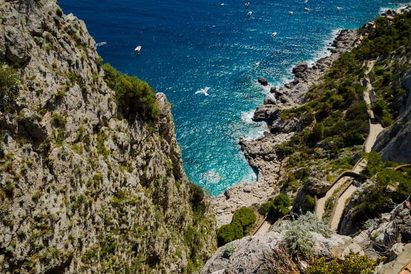 From Pompeii/Castellammare/Vico Equense: Capri Day Cruise - The transfer gets you to the port