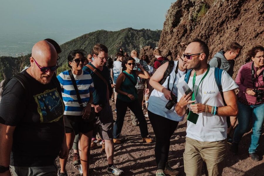 From Pompeii: Mount Vesuvius Guided Tour with Transfer - The climb: short, steep and worth pacing