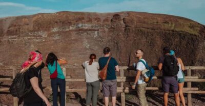 From Pompeii: Mount Vesuvius Guided Tour with Transfer