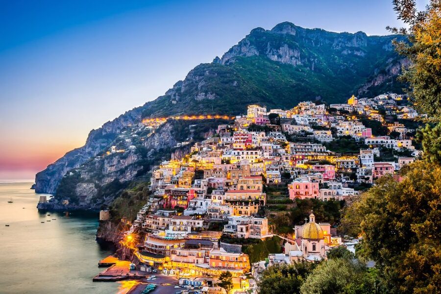 From Rome: Pompeii, Positano and Amalfi Full-Day Tour - Positano: time to eat, wander and take in the view