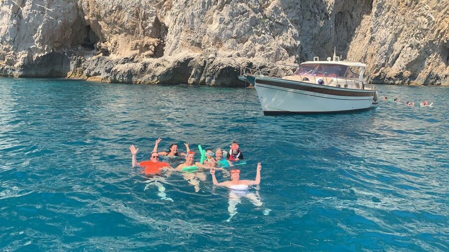 From Sorrento: Amalfi Coast Full-Day Trip by Boat - Marina Grande is the starting point