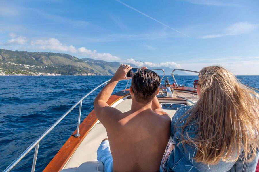 From Sorrento: Amalfi Coast Full-Day Trip by Boat - Positano: an hour and a half among the steep streets