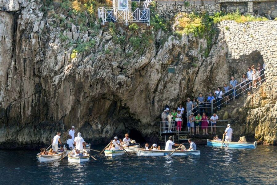 From Sorrento: Capri, Anacapri, & Blue Grotto Full-Day Trip - The Blue Grotto, with a weather-dependent plan