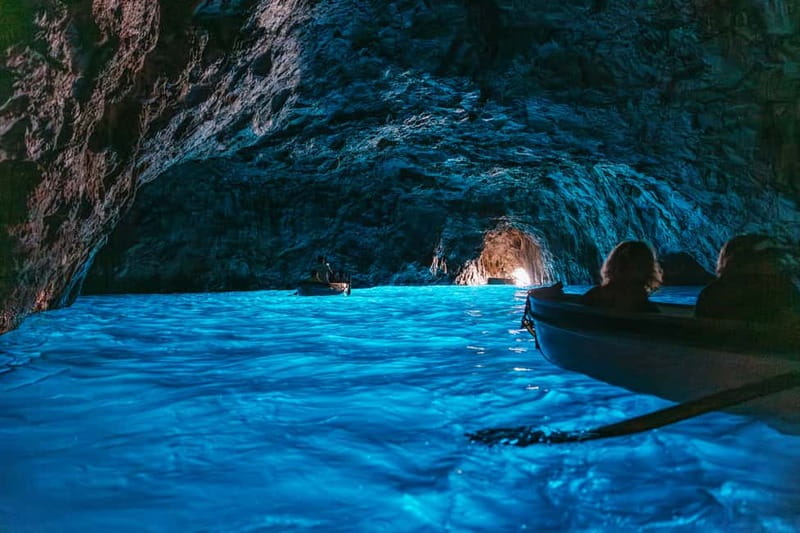 From Sorrento: Capri Boat Tour with Blue Grotto Visit - At a glance
