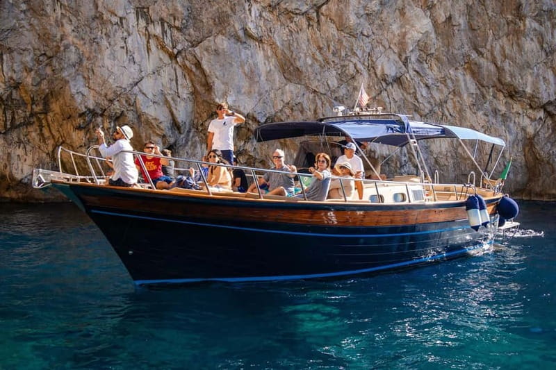From Sorrento: Capri Boat Tour with Blue Grotto Visit - Swimming and snorkeling in Capri’s blue water