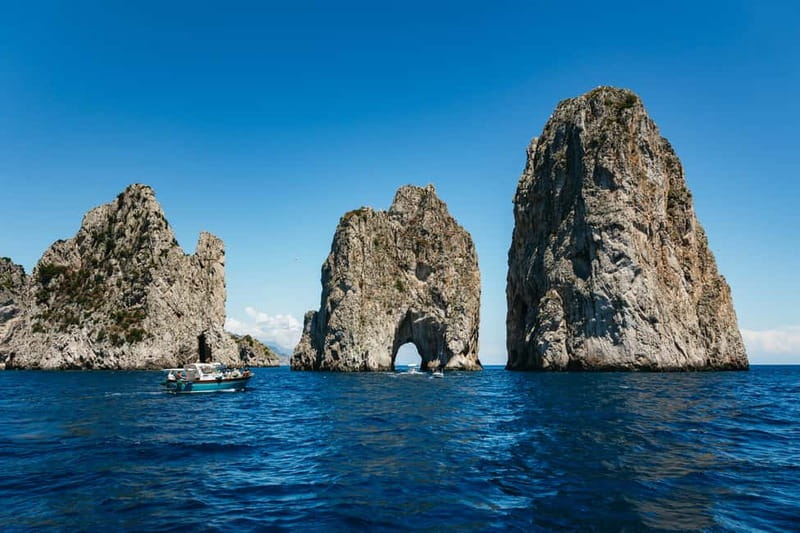 From Sorrento: Capri Boat Tour with Blue Grotto Visit - Three hours to explore Capri on land