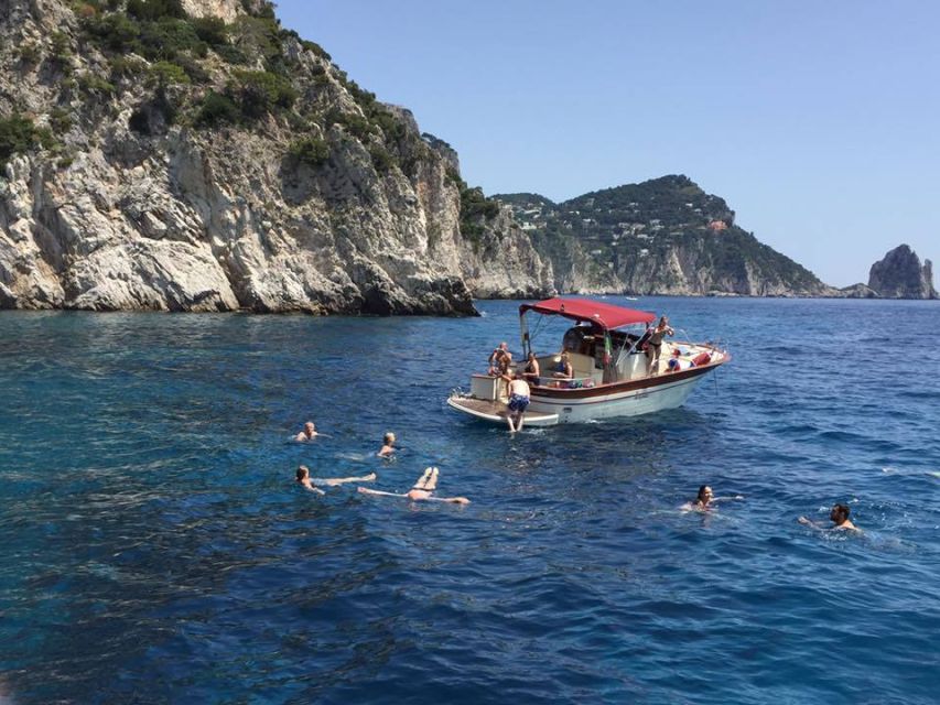 From Sorrento: Capri Guided Boat Tour - At a glance