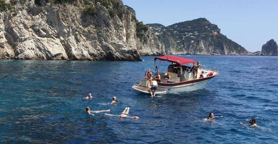 From Sorrento: Capri Guided Boat Tour - Leaving Sorrento for Capri