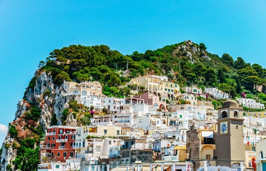 From Sorrento: Capri Guided Boat Tour - Swimming in the Tyrrhenian Sea