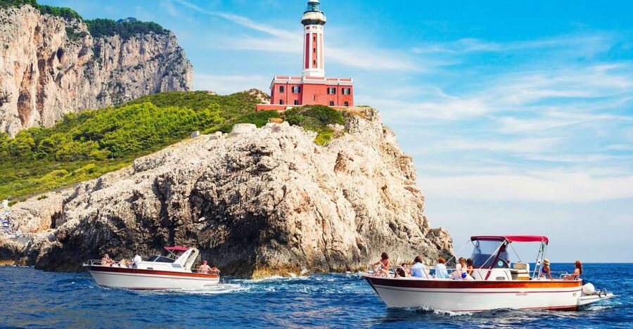 From Sorrento: Capri Island Boat Day Trip With Transfer - At a glance