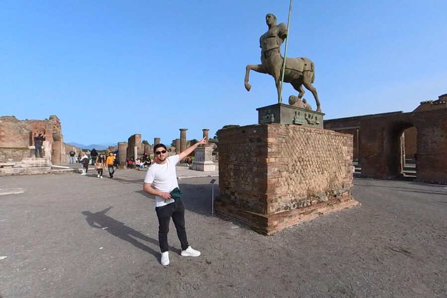 From Sorrento: Pompeii and Vesuvius Guided Tour with Lunch - Pizza on Vesuvius’s slopes