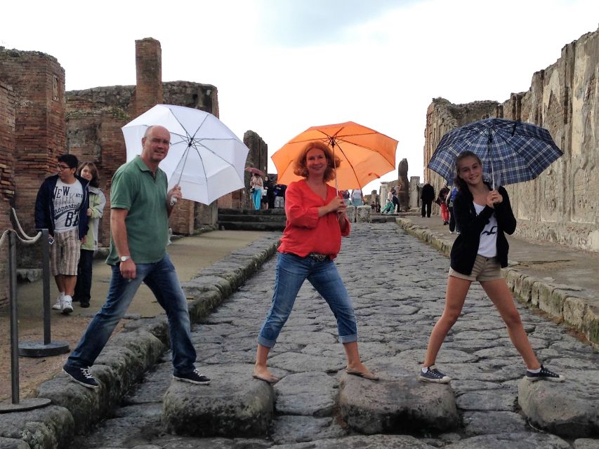 From Sorrento: Pompeii Ruins All-inclusive Guided Tour - Who should book this Pompeii tour