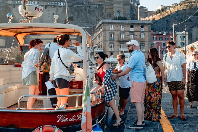 From Sorrento: Positano & Amalfi Coast Small-Group Boat Day Tour - Amalfi: a compact visit with a big landmark