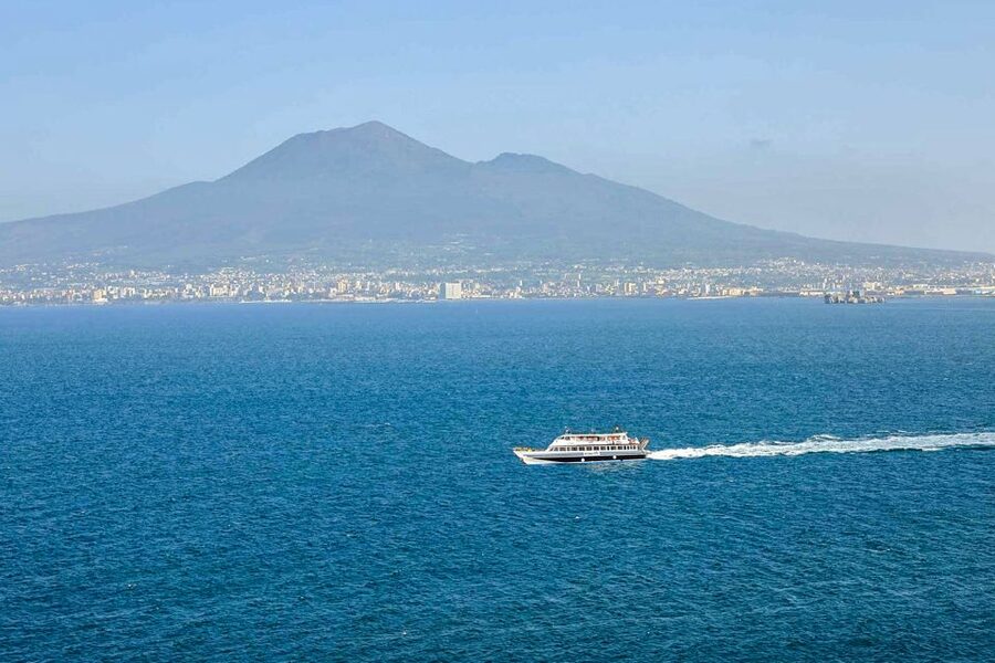From Sorrento: Positano and Amalfi Day Cruise - Leaving Sorrento by boat