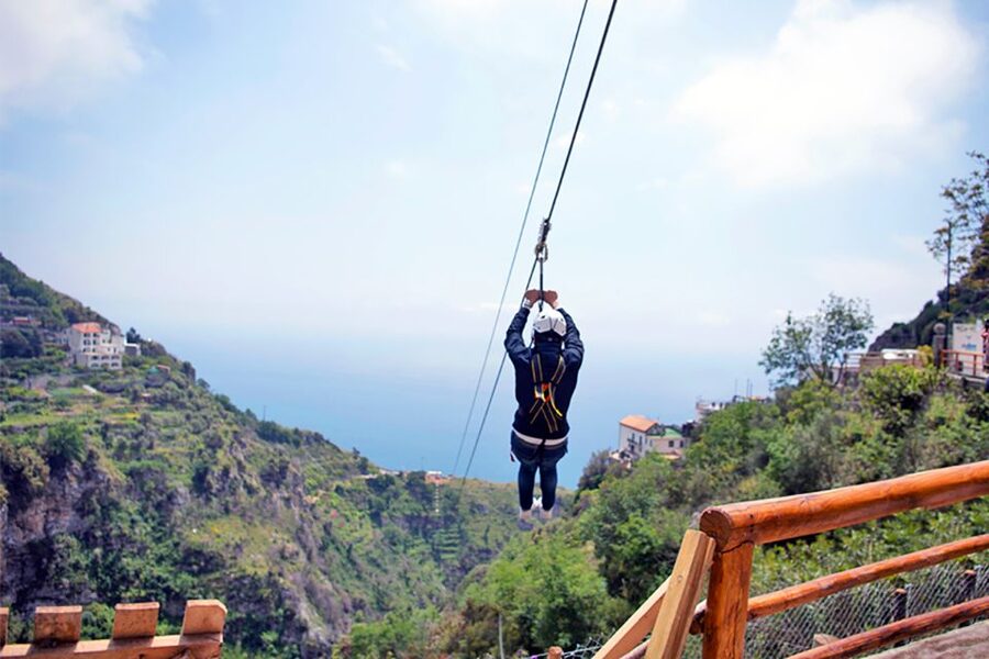 Furore: Flight of the Angel Zipline Experience - Two minutes above the Furore fjord