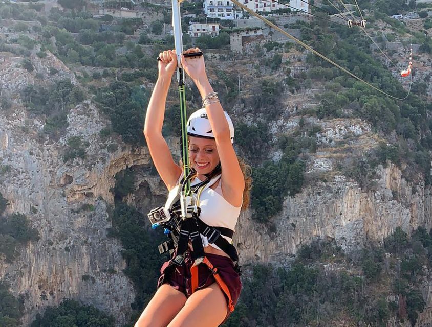 Furore: Flight of the Angel Zipline Experience - Getting fitted and choosing your flight