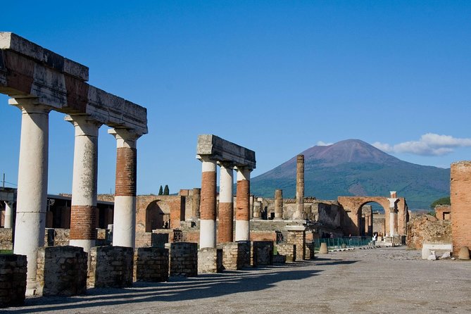 Guided Day Tour of Pompeii and Herculaneum with Light Lunch - Leaving Sorrento by minibus