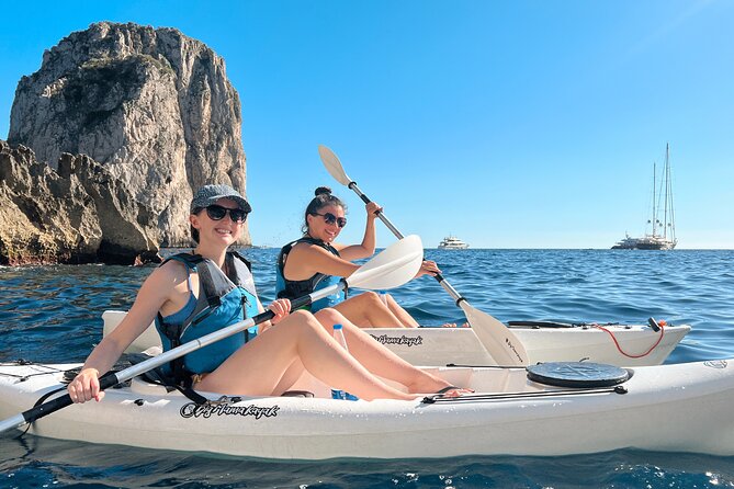 Kayak tour in Capri between caves and beaches. Photos included. - Capri’s caves look best from water level