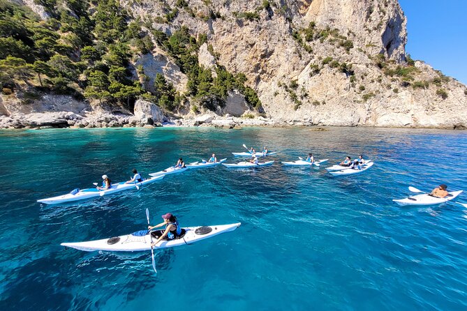 Kayak tour in Capri between caves and beaches. Photos included. - Starting from Marina Piccola