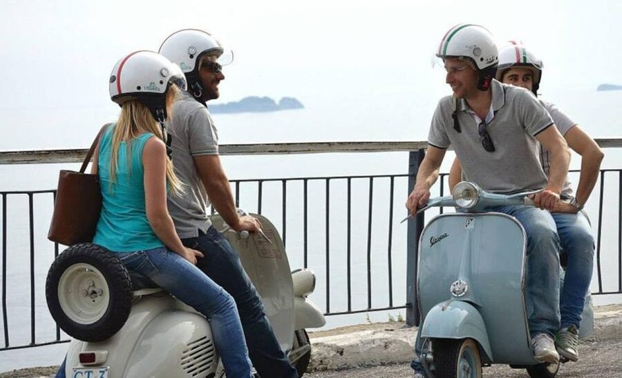 Naples/Sorrento/Positano: Private Amalfi Coast Tour by Vespa - A Vespa ride, not a scooter rental