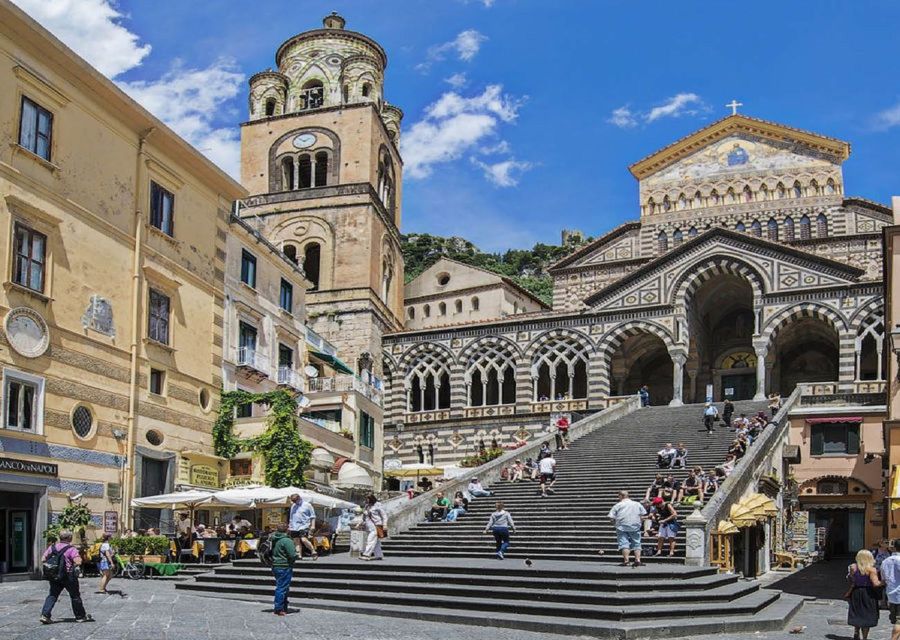 Naples/Sorrento/Positano: Private Amalfi Coast Tour by Vespa - Amalfi: cathedral, square, and a taste of lemon