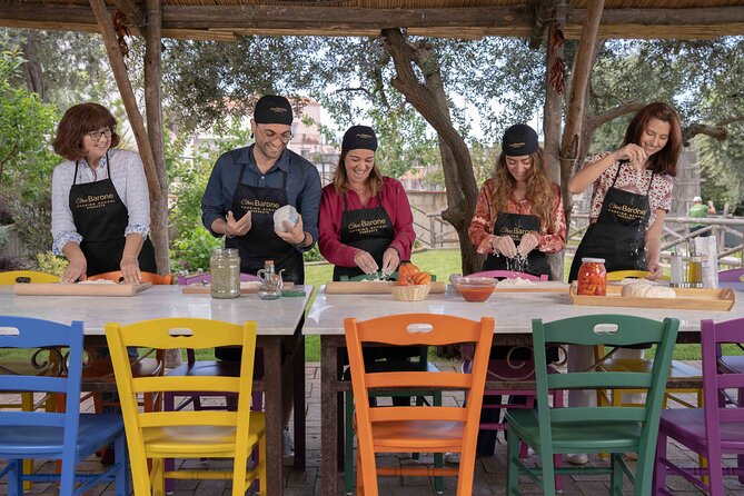 Pasta and Pizza Master Class with Pick Up in Sorrento - From Sorrento station to Villa Barone