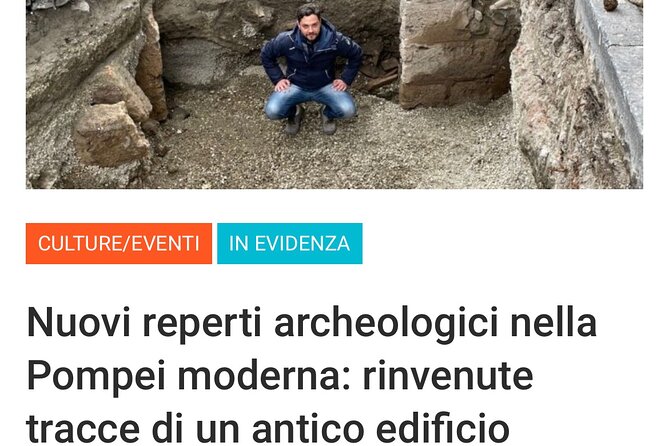 PompeiI Exclusive Tour with your Archaeologist in a Small Group - Who will get the most from this walk