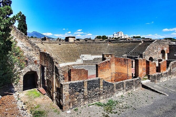 Pompeii & Mount Vesuvius Tour with Guided Visit, Tickets & Lunch - A winery lunch breaks up the walking