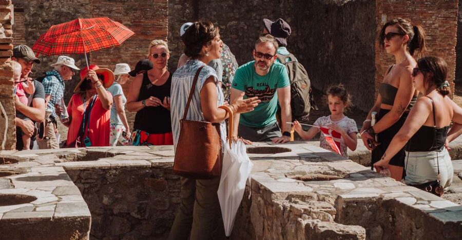 Pompeii: Small-Group Tour of Pompeii and Herculaneum - The train ride to Ercolano